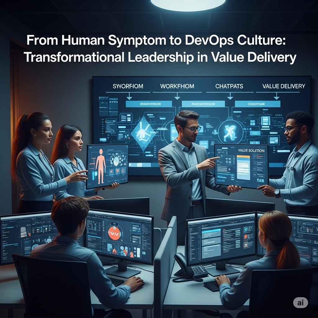 Do Sintoma humano à Cultura DevOps: Liderança Transformacional na Entrega de Valor
